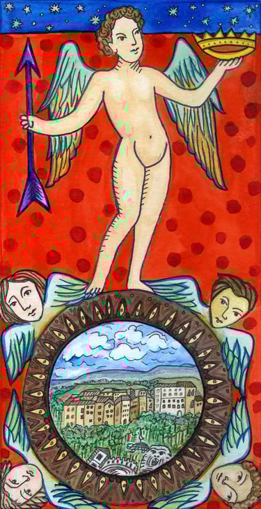 El Mundo Tarocchi Minchiate di Bomarzo de Amparo Aguirre