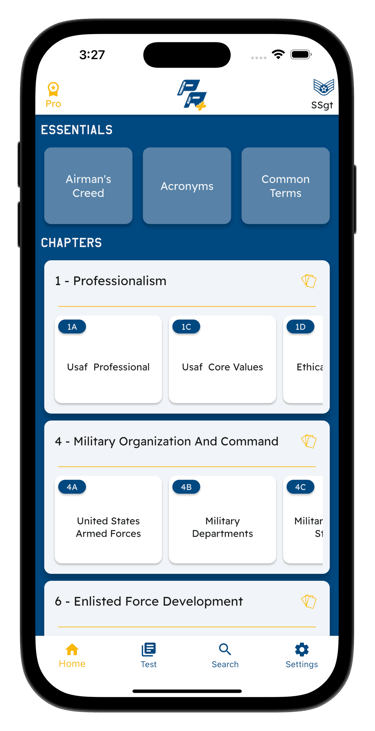 promotion ready air force screenshot