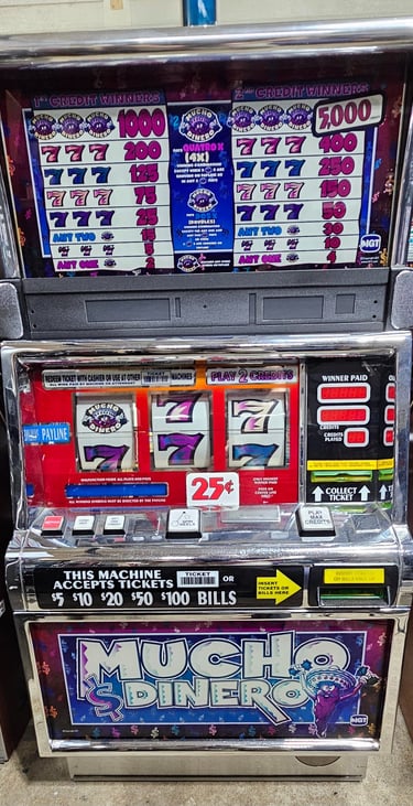 IGT Mucho Dinero slot machine for sale