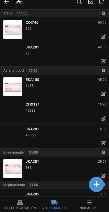 Programas para gestión de información de transporte