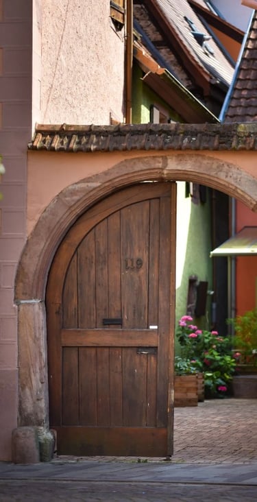 entrée gite ribeauvillé