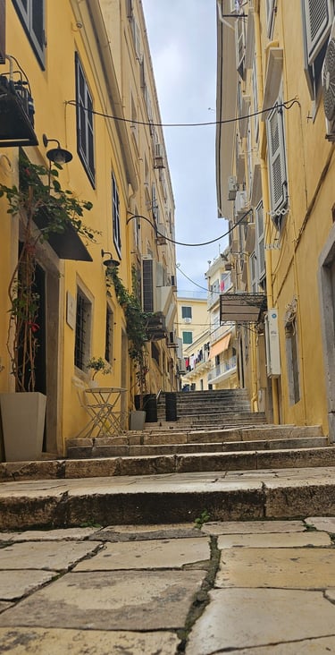 Old Town Kerkyra Corfu Villa Olivia Pentati