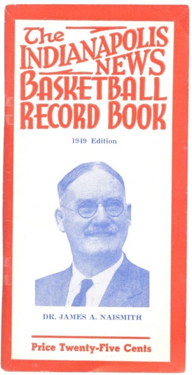 Rare Indianapolis News James Naismith Pamphlet Booklet