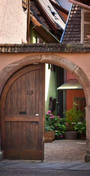entrée gite ribeauvillé