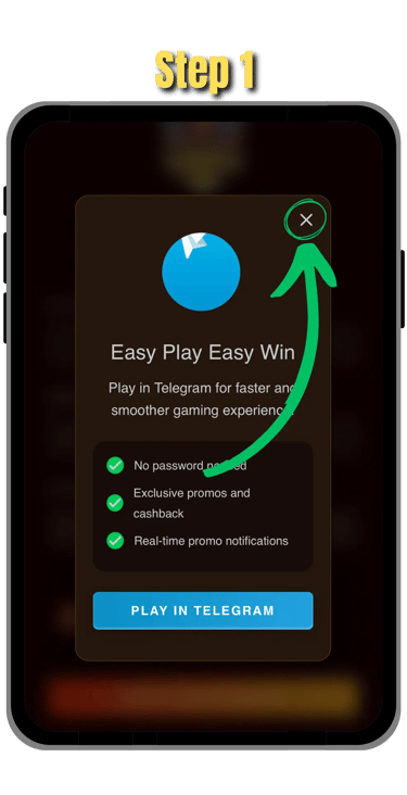 go perya registration access on mobile screen