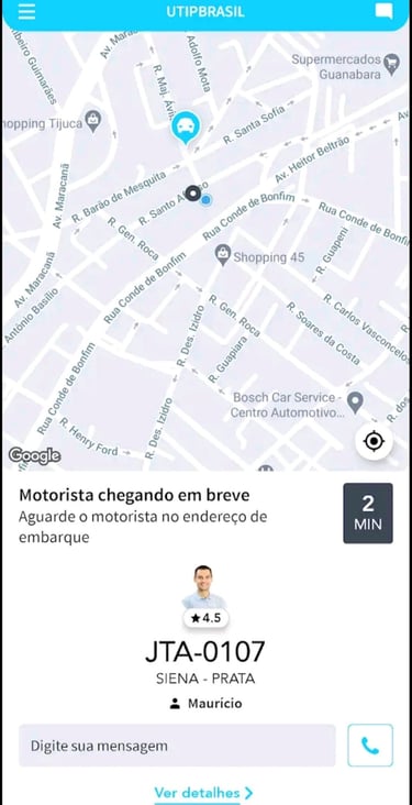 a map of a city with a map of the area