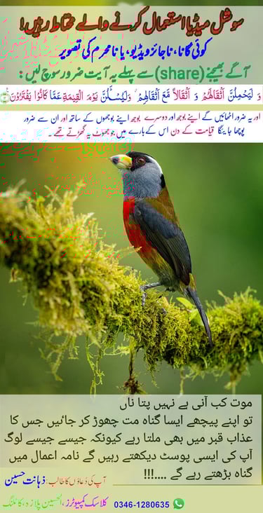 Avoid Sharing Haram Social Media-Islamic Digital Ethics-Warning zahanatonline.co