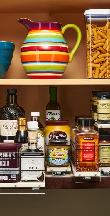 magnetic spice rack for fridge vs vertical spice rack side by side comparison