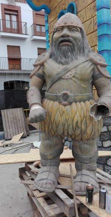 #restauracion_escultura