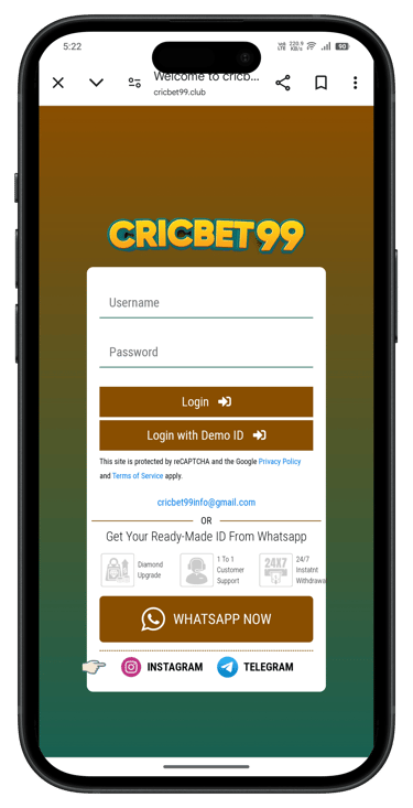 cricbet99 Cricket ID