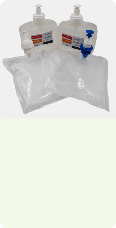 sanitizante en espuma