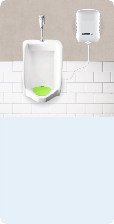 Desodorizador de inodoros y mingitorios