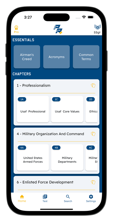promotion ready air force screenshot