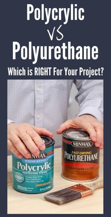 a man holding a paintbrush and a paintbrush next to a canister of