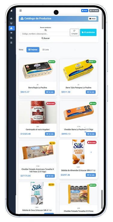 Selecciona Productos para el Pedido