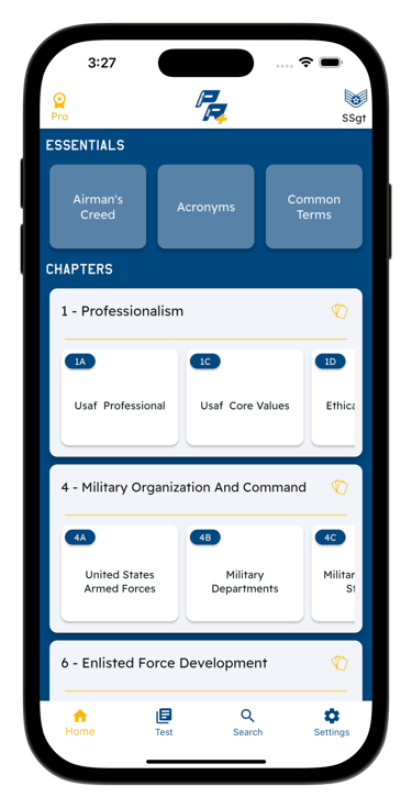promotion ready air force screenshot