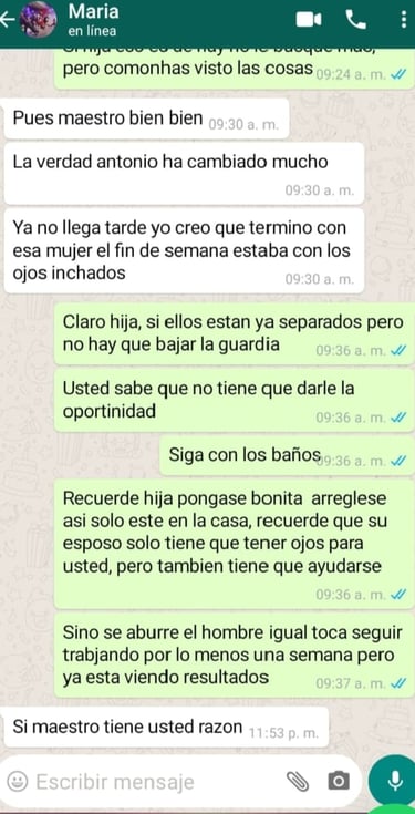 trabajo de brujeria