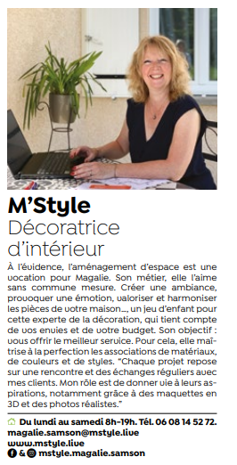 Article Ici Magazine Sept 2023