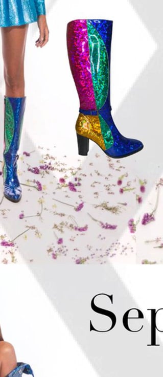 Diseños de botas Alex Oráa para Paloma Suarez (España)
