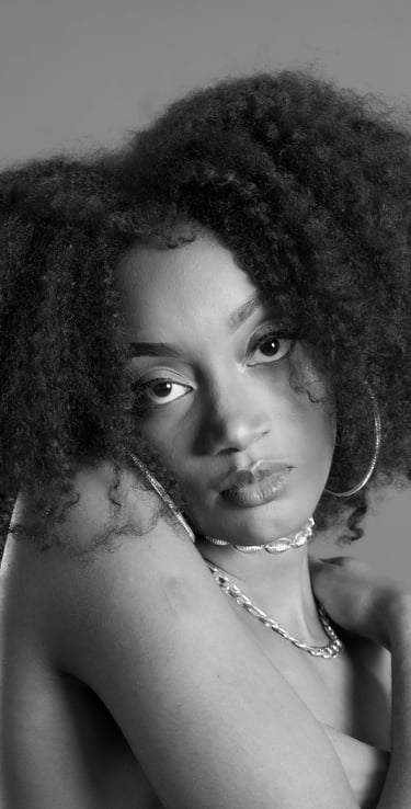 Portrait studio afro