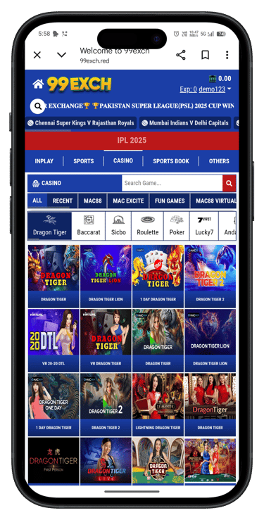 99exch ipl cricket id