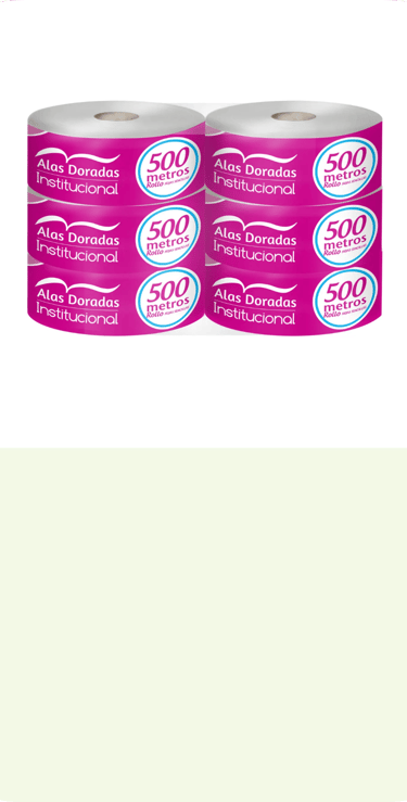 Papel higiénico 1 hoja 500mts.
