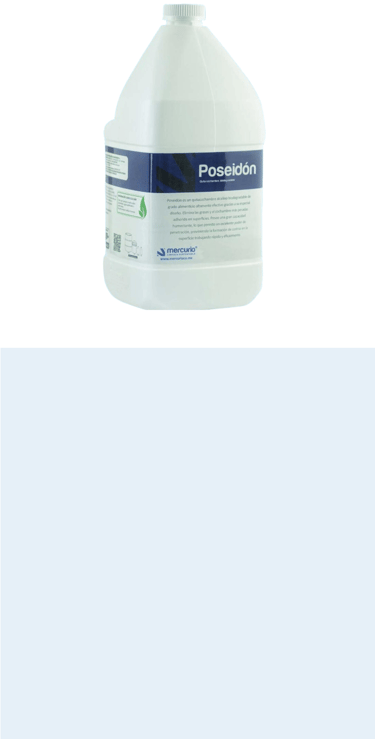 poseidón quita suciedad biodegradable