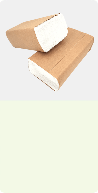 toalla de manos interfoliada