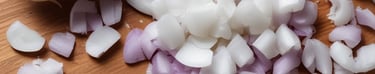 cebolas picadas