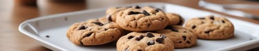 cookies em um tabuleiro