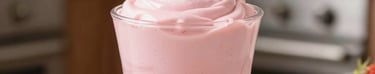 mousse de morango