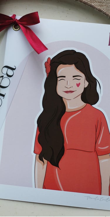 marcasitio Nerea ilustrado personalizado