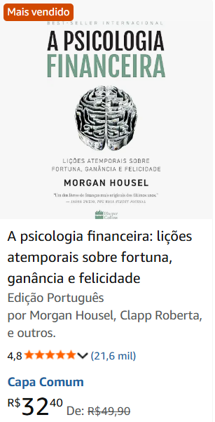 a psicologia financeira