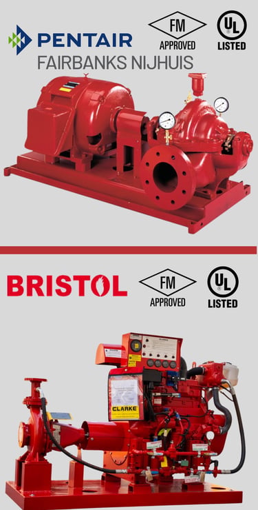 Pentair Fairbanks & Bristol Fire Pumps