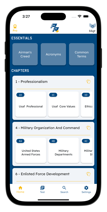 promotion ready air force screenshot