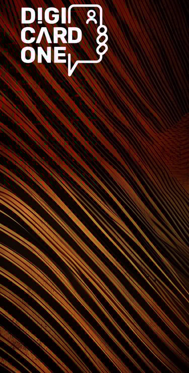 digital business card overlay background