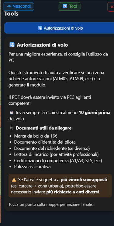 tool-autorizzazione