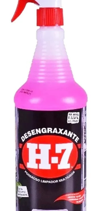 Desengraxante H-7 - 1 Litros - Limpeza Pesada - H7