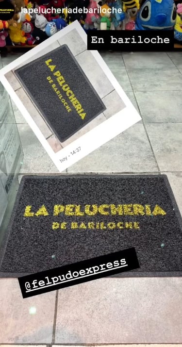 Felpudo personalizado con logo felpudo express 9