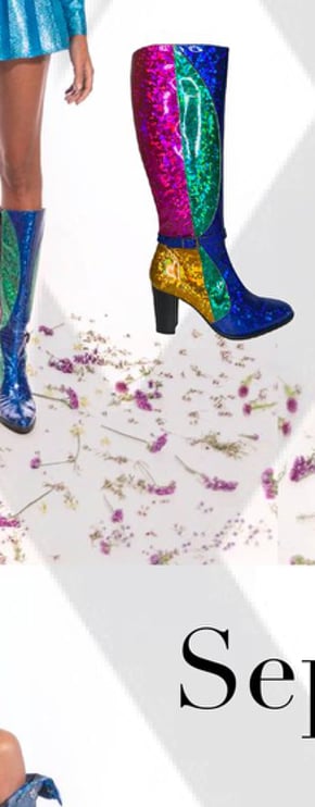 Diseños de botas Alex Oráa para Paloma Suarez (España)
