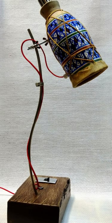 clay lamp