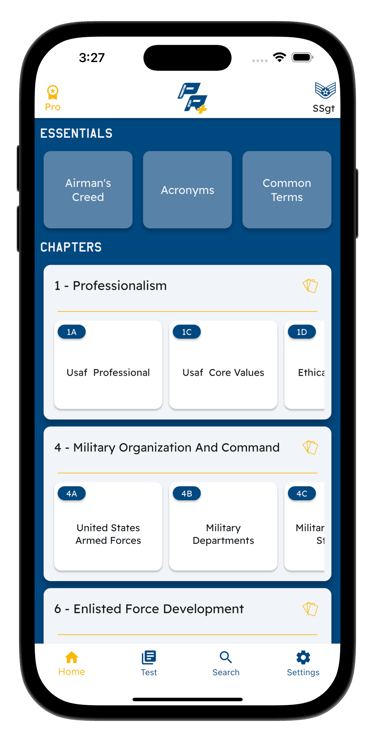 promotion ready air force screenshot