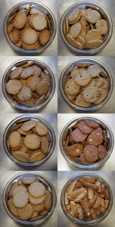 Biscuits sucrés, boulangerie mobile Perlimpinpains, St André d'Embrun, Hautes Alpes