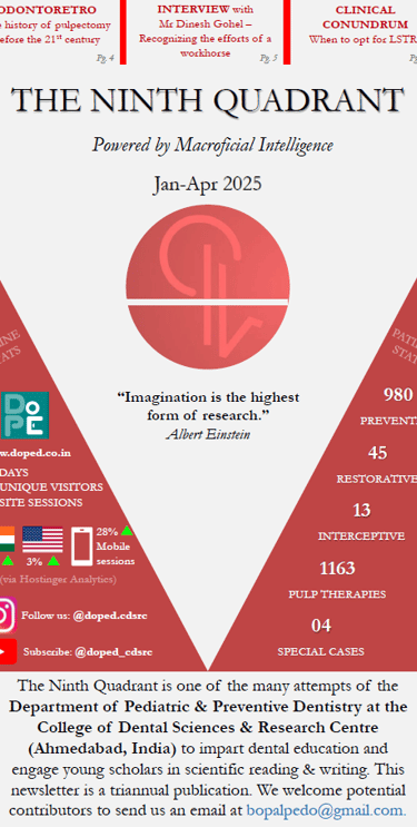 The Ninth Quadrant Jan-Apr 2025