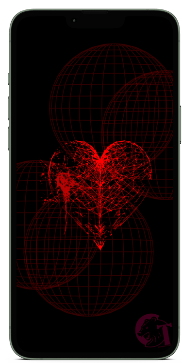 communitytee heart handy hintergrund for free