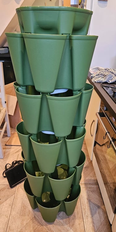GreenStalk vertical planter unfilled