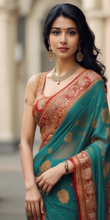 blue and white striped round textile