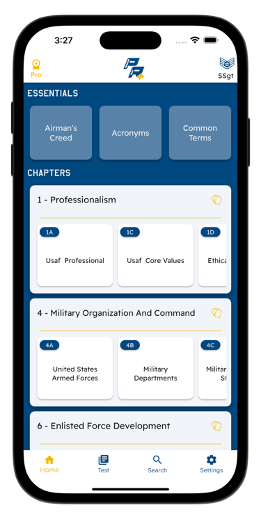 promotion ready air force screenshot