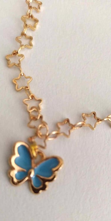 Bijoux Les Couleurs de Lo chaîne de cheville
