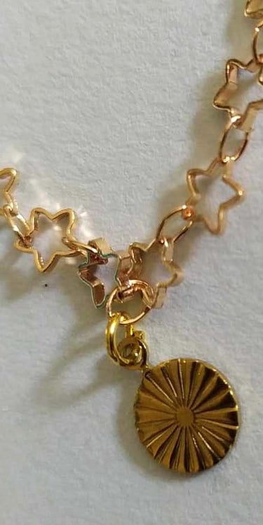 Bijoux Les Couleurs de Lo chaîne de cheville